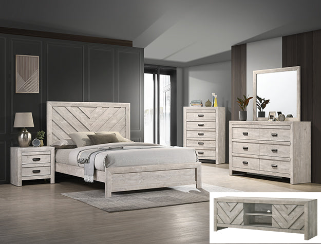 B9335 VALOR BEDROOM GROUP GREY