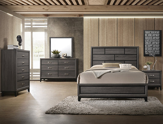 B4620 AKERSON GREY BEDROOM GROUP