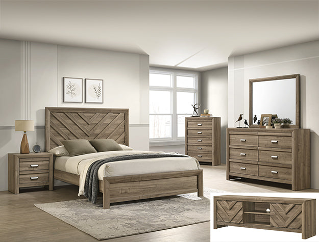 B9335 VALOR BEDROOM GROUP GREY