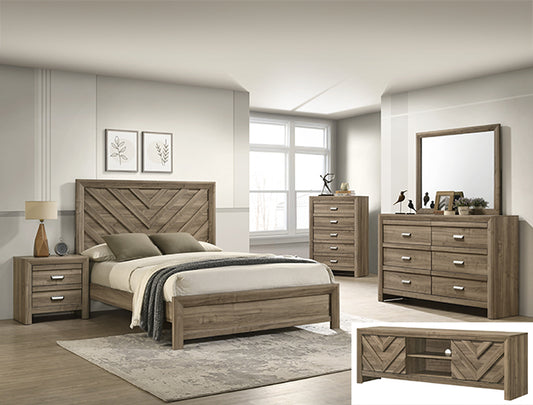 B9335 VALOR BEDROOM GROUP GREY