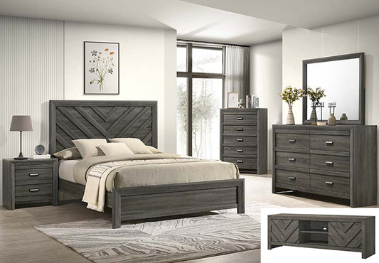 B9335 VALOR BEDROOM GROUP GREY