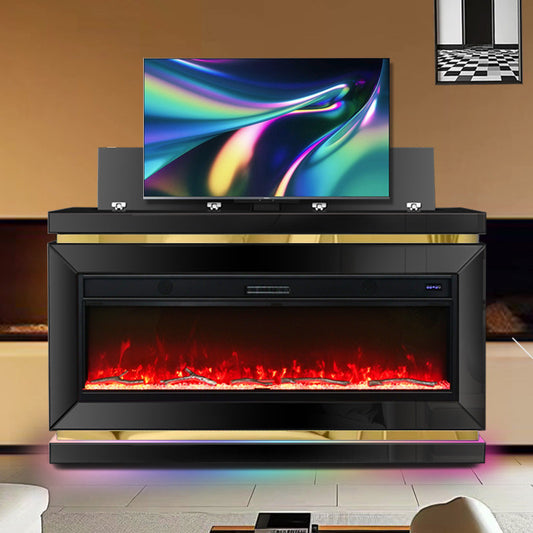 TV STAND W/FIREPLACE