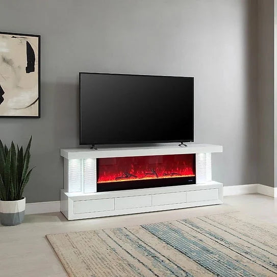 Tv Stand with Fireplace