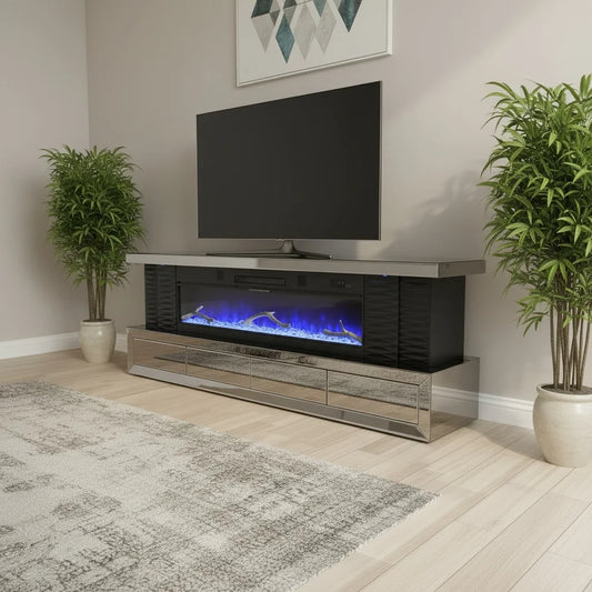 Tv Stand with Fireplace